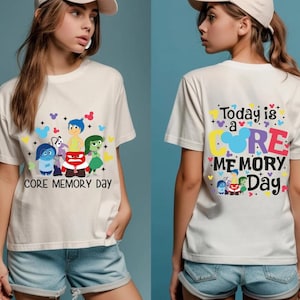 Today Is A Core Memory Day Shirt, Disney Inspired Tee, Mickey Ears Shirt, Inside Out Friends Shirt, Magical Vacation Shirt, Disney Trip Tee