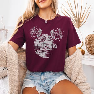Mickey Death Star, Star Wars Shirt, Disney World Shirt, Star Wars Vintage Shirt, Star Wars Gift, Star Wars Shirt, Star Wars Lover Tee