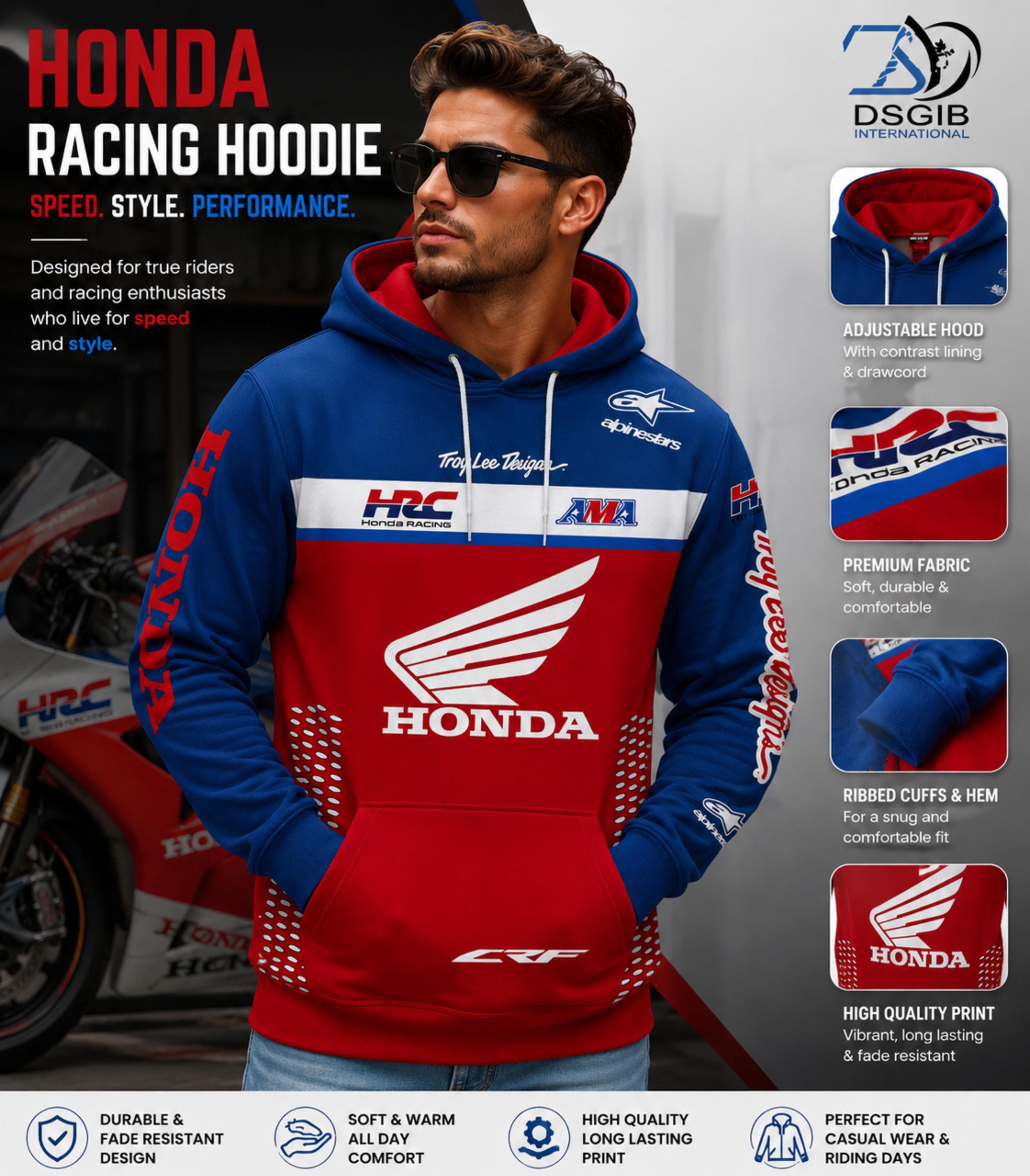 Honda racing hoodie - Etsy 日本