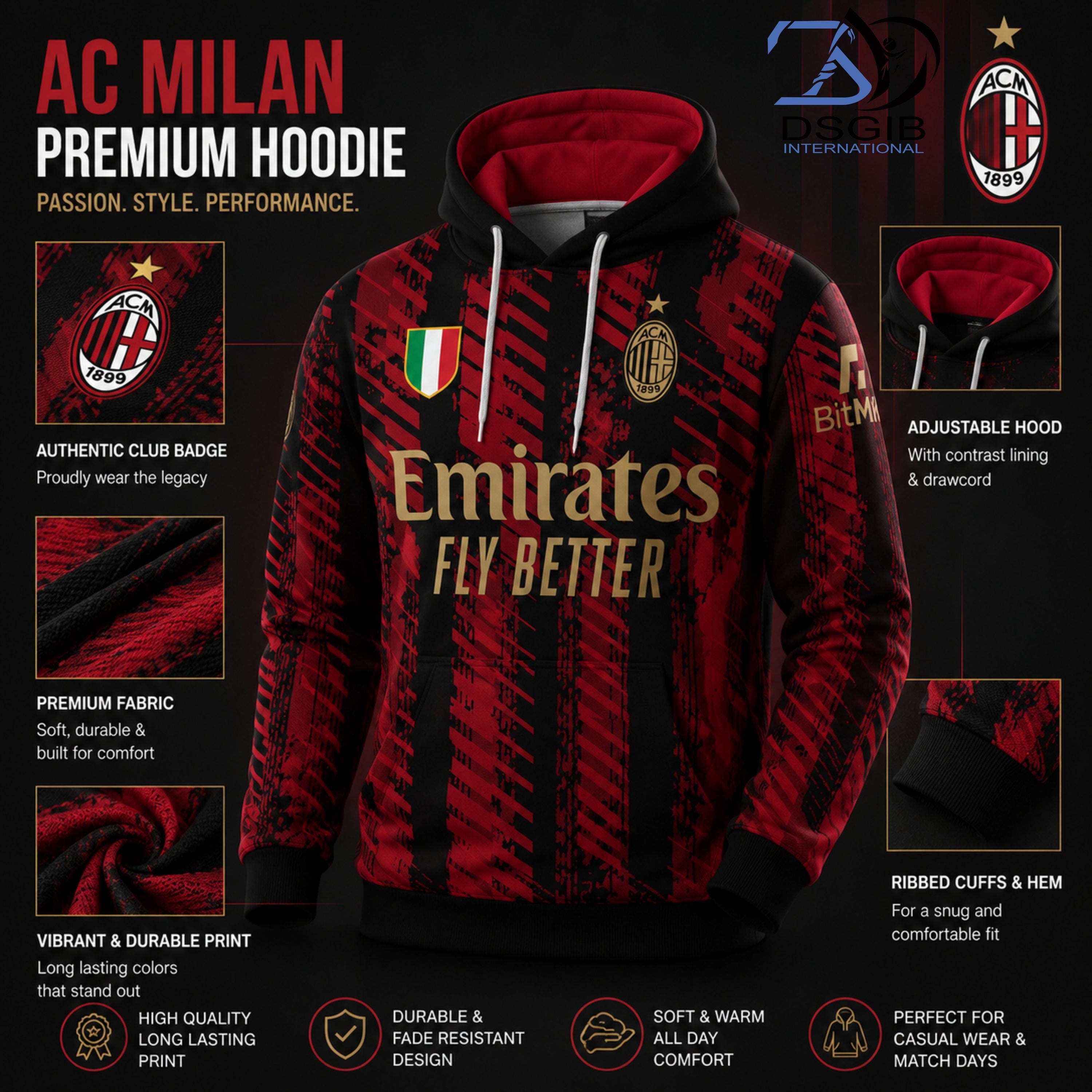 ACミラン イングランド代表 アンブロ - 90s Ac milan hoodie – Etsy 