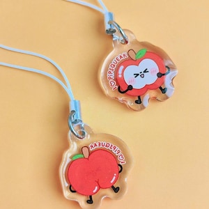 Caleb Happy Apple Acrylic Charm and Keychains: Love and Deepspace