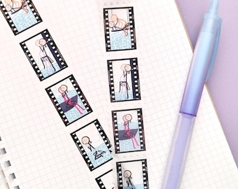 LADS Stick Figure Stamp Washi Tape: Love and Deepspace Merch
