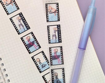 LADS Stick Figure Stamp Washi Tape: Love and Deepspace Merch