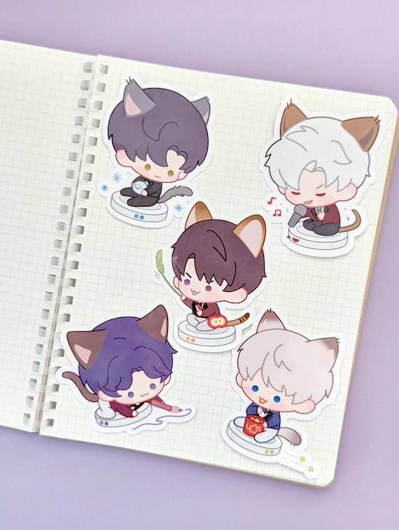 LADS Roomba Chibi Kitty Vinyl Sticker: Love and Deepspace