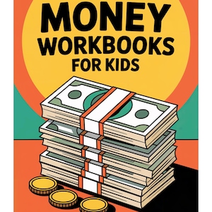 Money Workbooks for Kids | Digital PDF Printable | US Letter 8.5x11