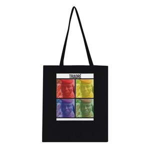 Classic Tote Bag Black| Ibrahim Traoré