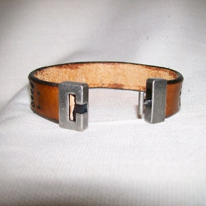 Paw Print Leather Bracelet image 4