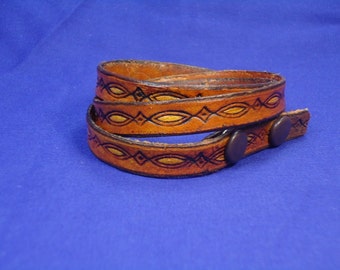 Leder Wickelarmband - Armband aus Leder