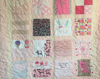 Baby Clothes Memory Quilt Blanket - Deposit