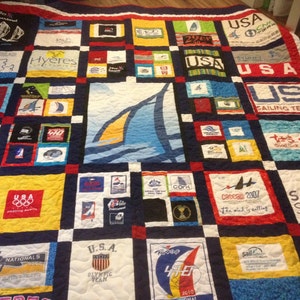 Tshirt Quilt Memory Blanket deposit