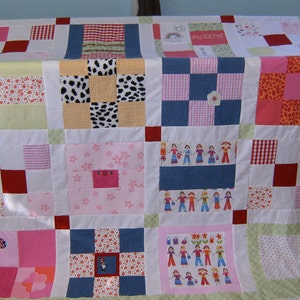 Memory Quilt made from baby clothes Deposit image 2