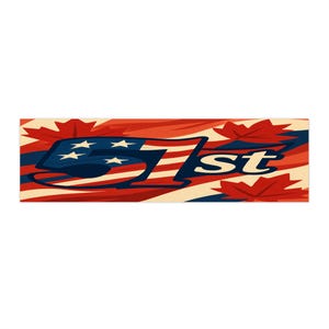 51st State Bumper Sticker  Bold Political Satire Decal
