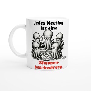 Weiße 325ml/11oz Keramik-Tasse