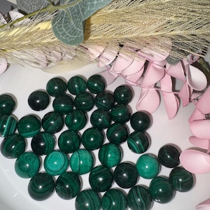 Mini sfere di malachite