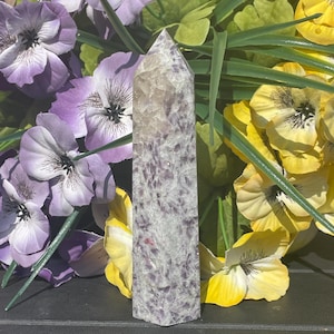 Lepidolite Statement Tower Piece