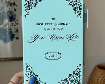 Diario personalizado "Los diarios no seleccionados de Emma M. Lion"