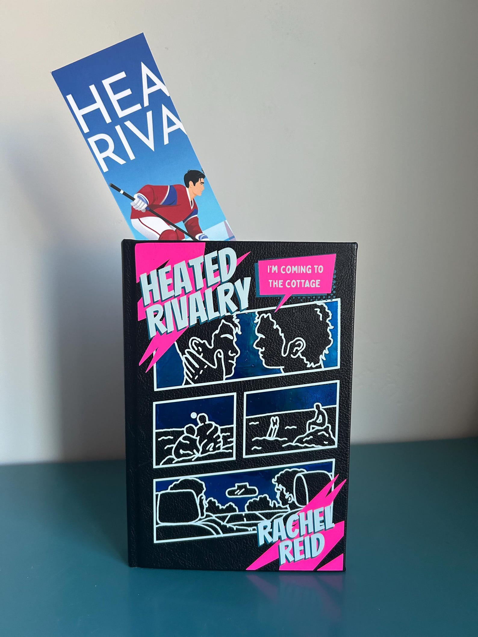 Heated Rivalry Special Edition Custom Rebound Book - I'm Coming to the ...
