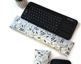 Gift Set Ergonomic Keyboard and Mouse Wrist Rest Pad, New Job Congratulations Gift, Graduation Gift, Wrist Support home office gift Washable