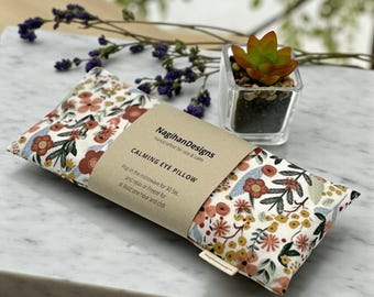 Eye Pillow, Aromatherapy Yoga Mask, Lavender Eye Pillow, Spa Sleep Relaxation Stress Relief, Mother’s Day Gift, Eco Friendly Christmas Gift
