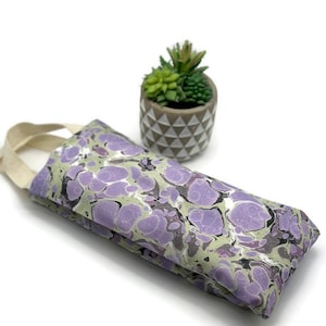 Lavender Neck Heating Pad: Washable Cotton Therapy Wrap