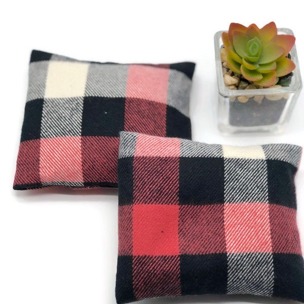 Kids Heat pack Flannel Hand Warmers Set of 2 Boo Boo Bags Washable cover Reusable Eco Friendly Children Hot cold Pack, Microwave Heating Pad