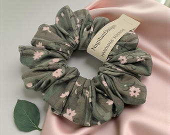Hair Scrunchies, Soft Scrunchies,  90s Clothing, Retro Style, Hair Care, Hair Ties, Hair Scrunchies Washable Hair Scrunchies