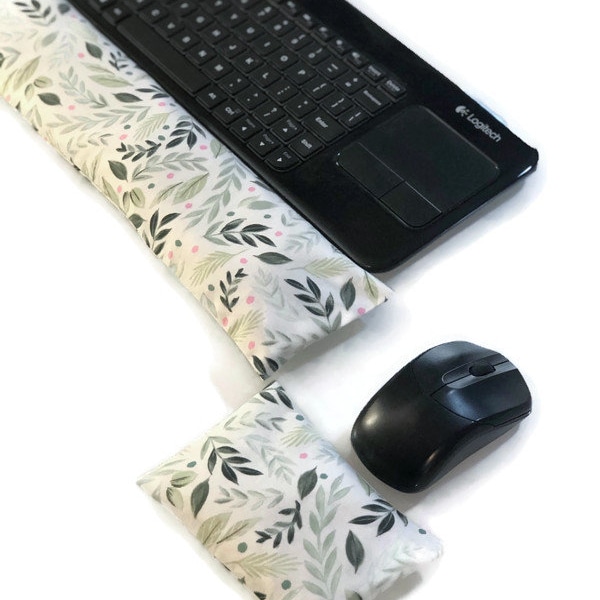 Gift Set Ergonomic Computer Keyboard and Mouse Wrist Rest Pad, New Job Congratulations Gift, Graduation Gift, Wrist Support home office gift