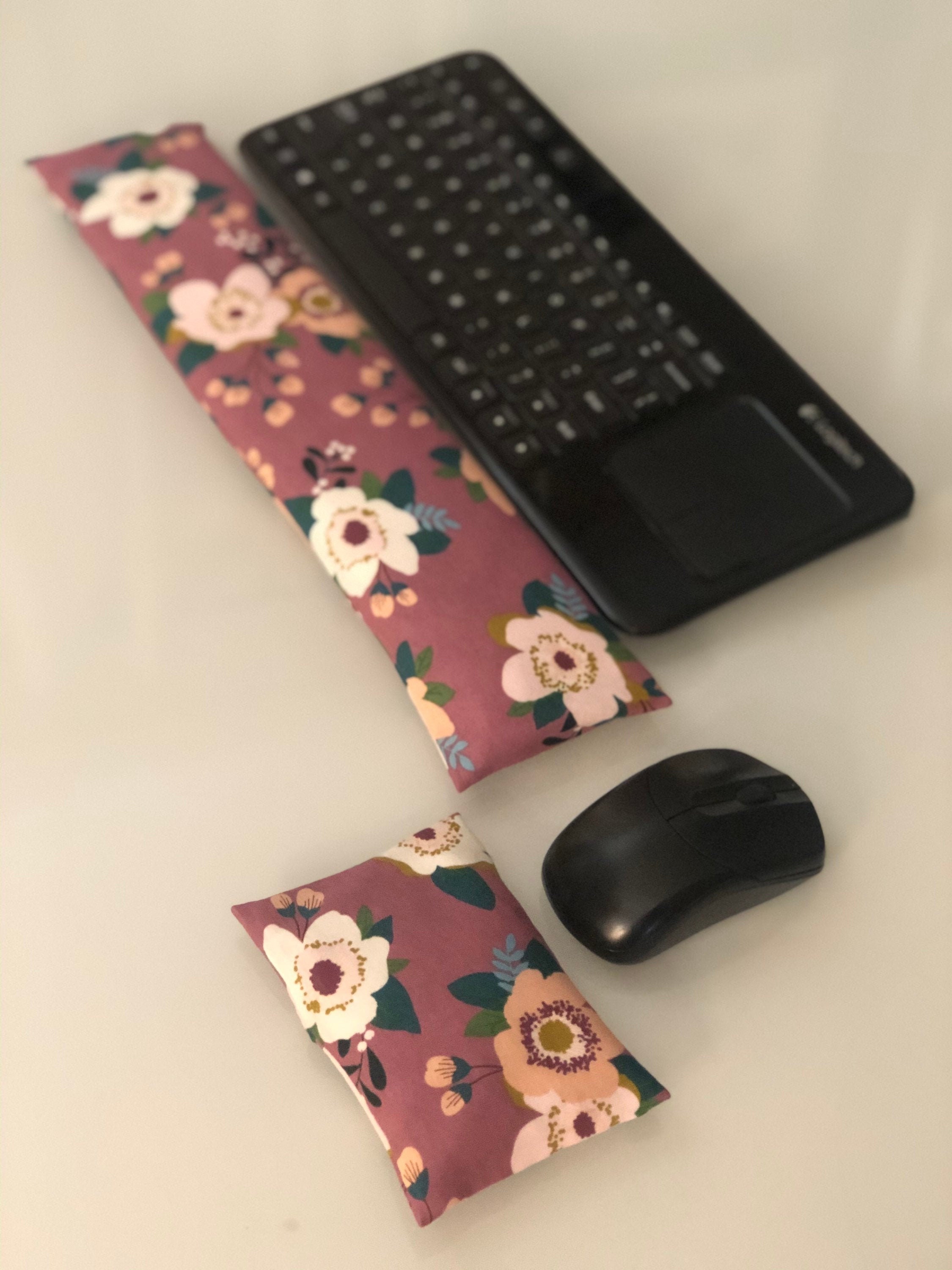 Knit Fabric Keyboard Wrist Rest Mouse Wrist Support home Etsy