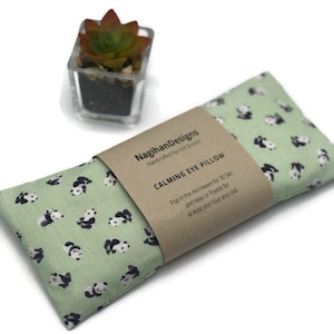 Christmas Gift Eye Pillow, Aromatherapy Yoga Mask, Lavender Eye Pillow, Spa Relaxation Stress Relief, Mother’s Day Gift, Eco Friendly Gift