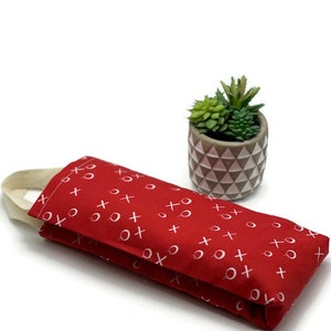Lavender Flaxseed Neck Wrap: Aromatherapy Heating Cooling Pad