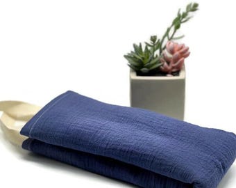 Aromatherapy Neck Wrap: Lavender & Flaxseed Heat Pad, Washable Cover