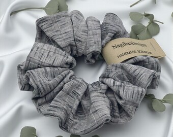 Pick 5 Scrunchies - Handmade Kitsch Matte Hair Scrunchies 5 Pack, Soft Ouchless Hair Ties  main image 4