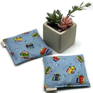 Mini Hot and Cold Pack Reusable (set of 2) Boo Boo Bags Flaxseed Hot /Cold Pack   Microwave Heating / Cooling, Kids Get well Soon Gift