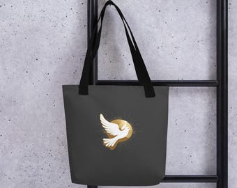 Christian Tote Bag: Holy Spirit Catholic Gift