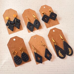 Pendientes, arcilla polimérica, colgantes, joyas, regalos, hecho a mano