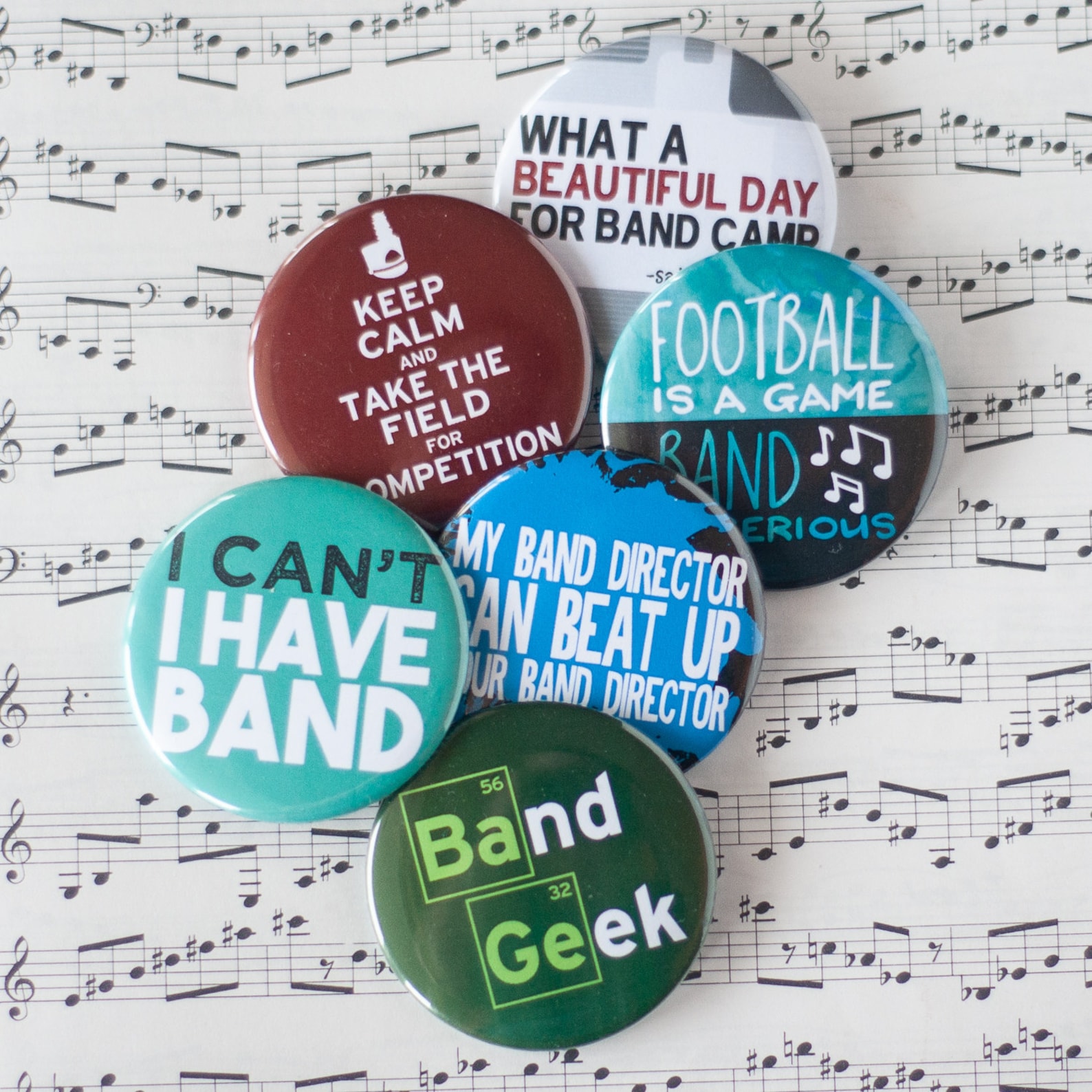 Marching Band Buttons Multi Size Set of 28 Marching Band and Etsy