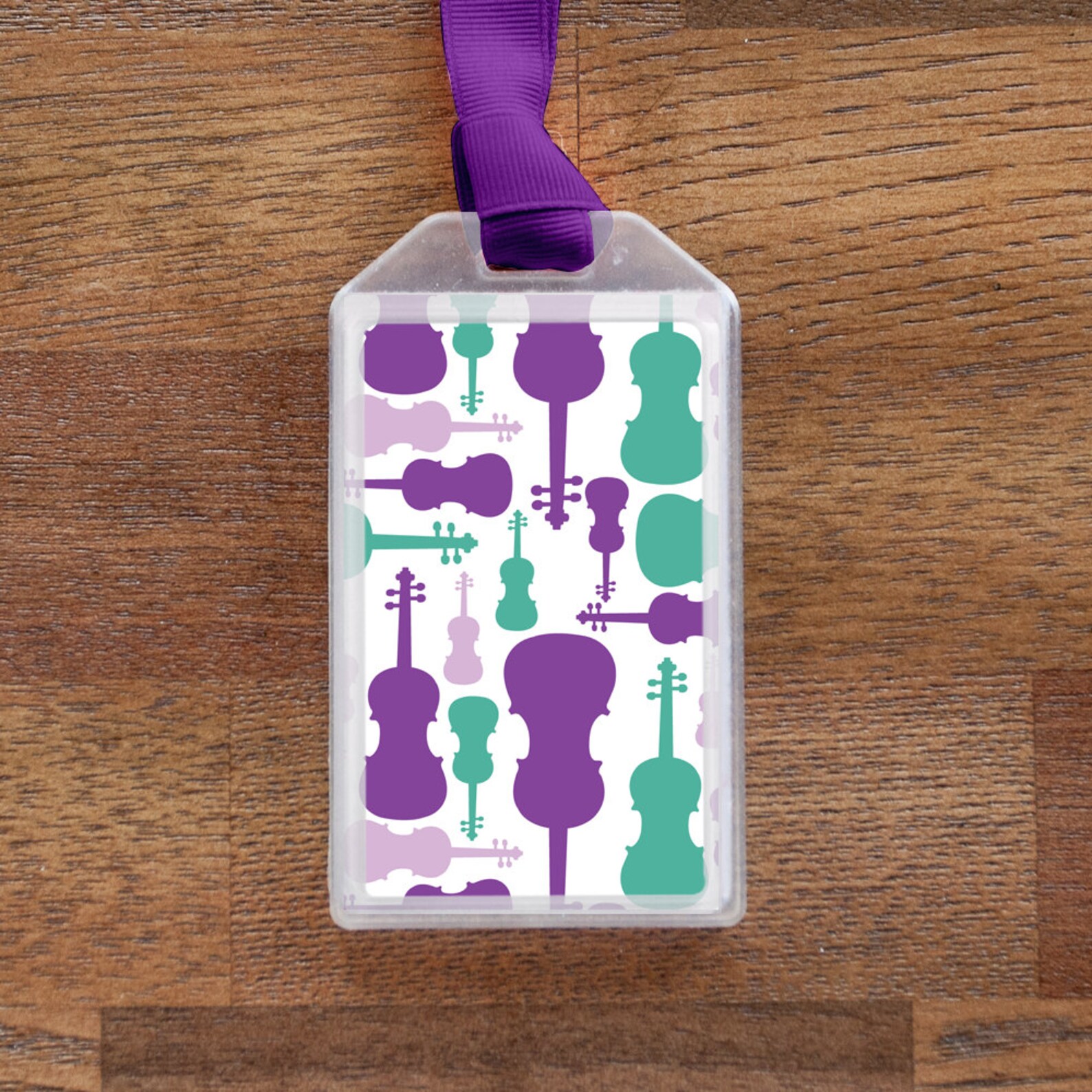 Luggage Tag or Instrument Case ID for Violin Players Etsy