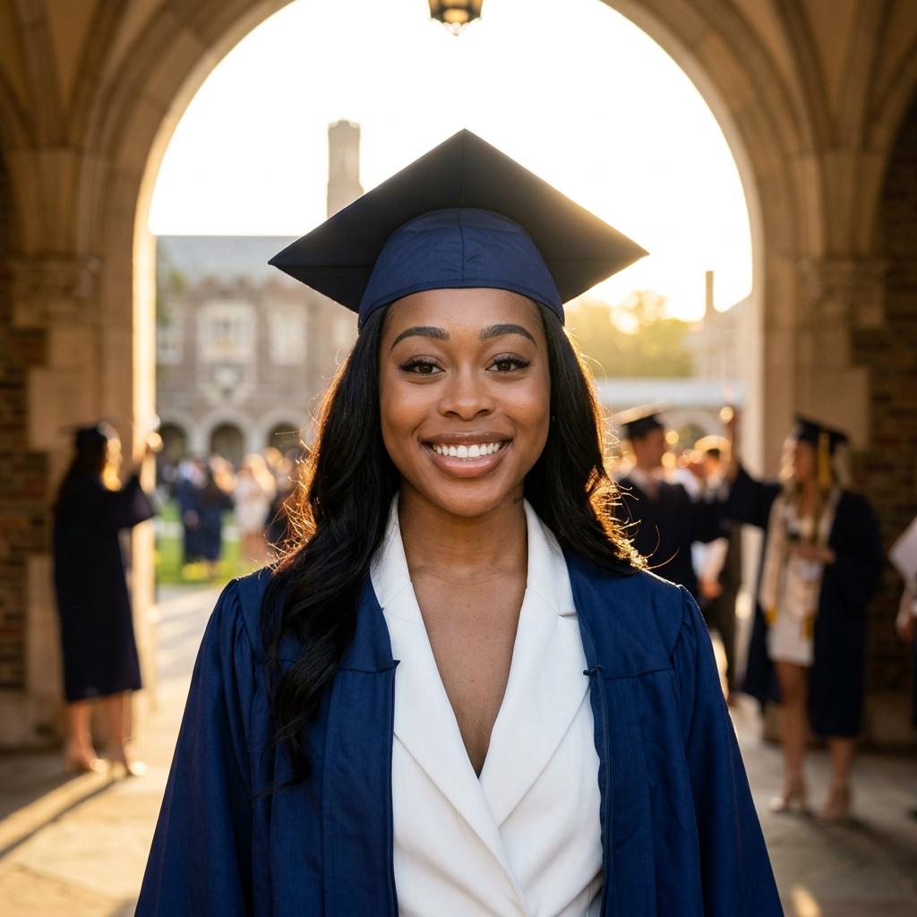 Turn Your Selfie Into Professional Graduation Photos—no Photoshoot ...
