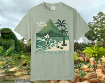 Wayfinder Island Co. Tee | Motuni Moana-Inspired Shirt for Epcot & Disney Cruises