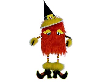 Candy Corn Witch Ghost Wreath Attachment: Halloween Decor