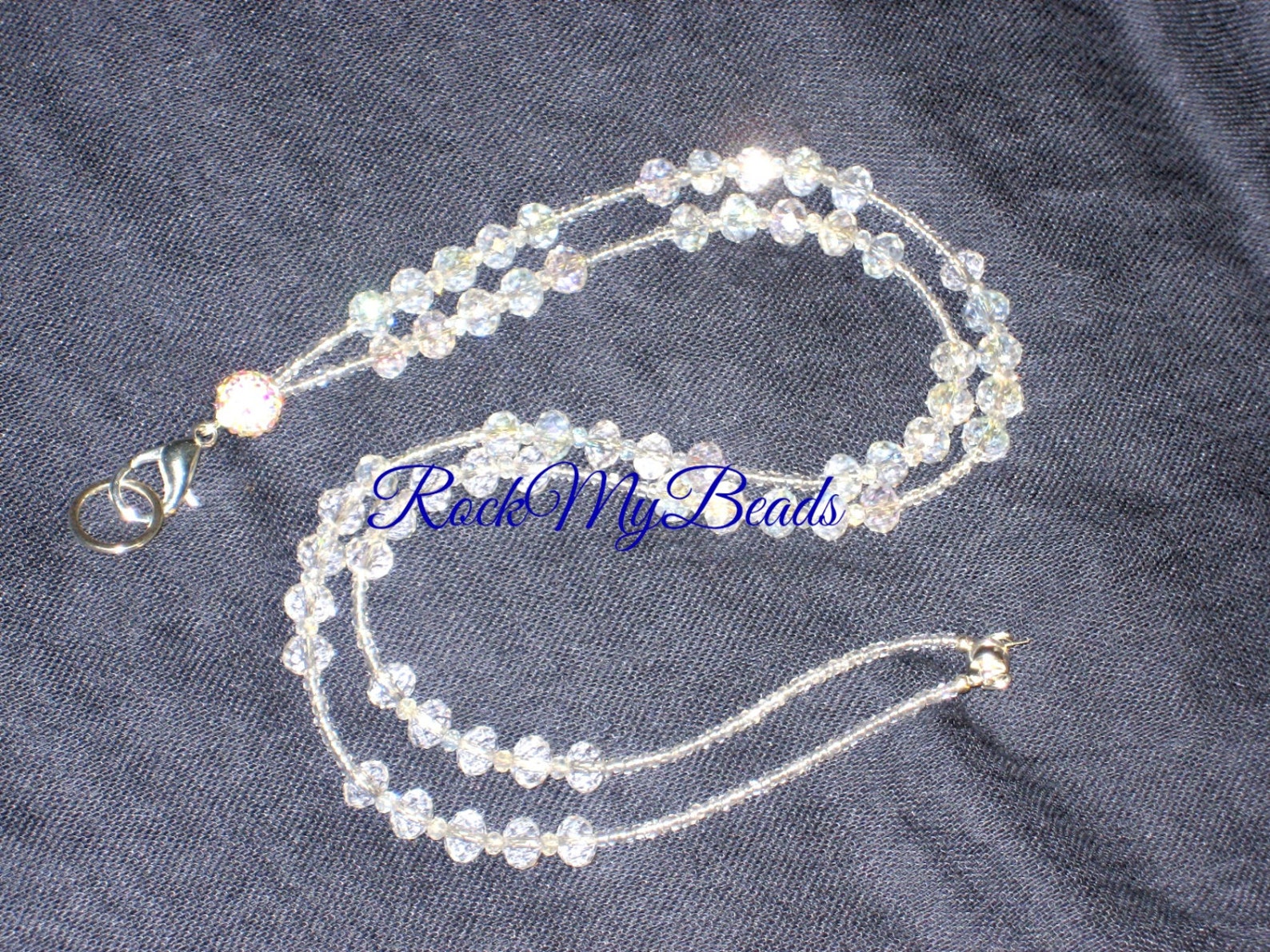 Lanyard-beaded Breakaway Lanyard-breakaway Lanyard-id Badge - Etsy