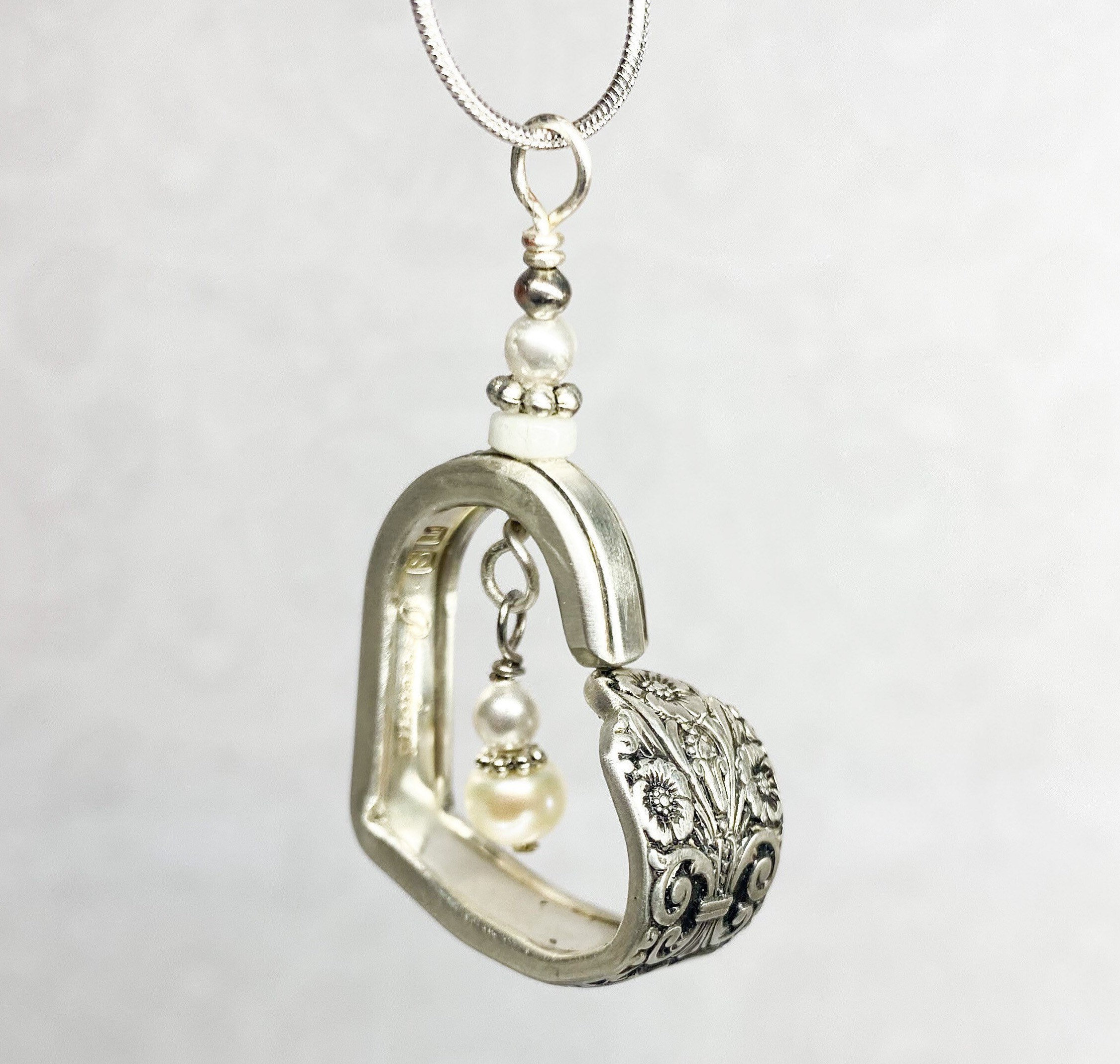 Spoon heart cheap necklace