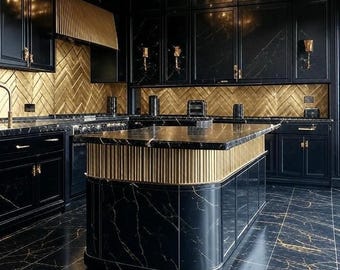 Moderne Küche CGI Prompts: Interior Design Inspiration (PDF)