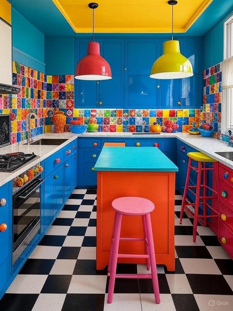 Modern Kitchen CGI Prompts: Interior Design Inspiration (PDF) - Etsy