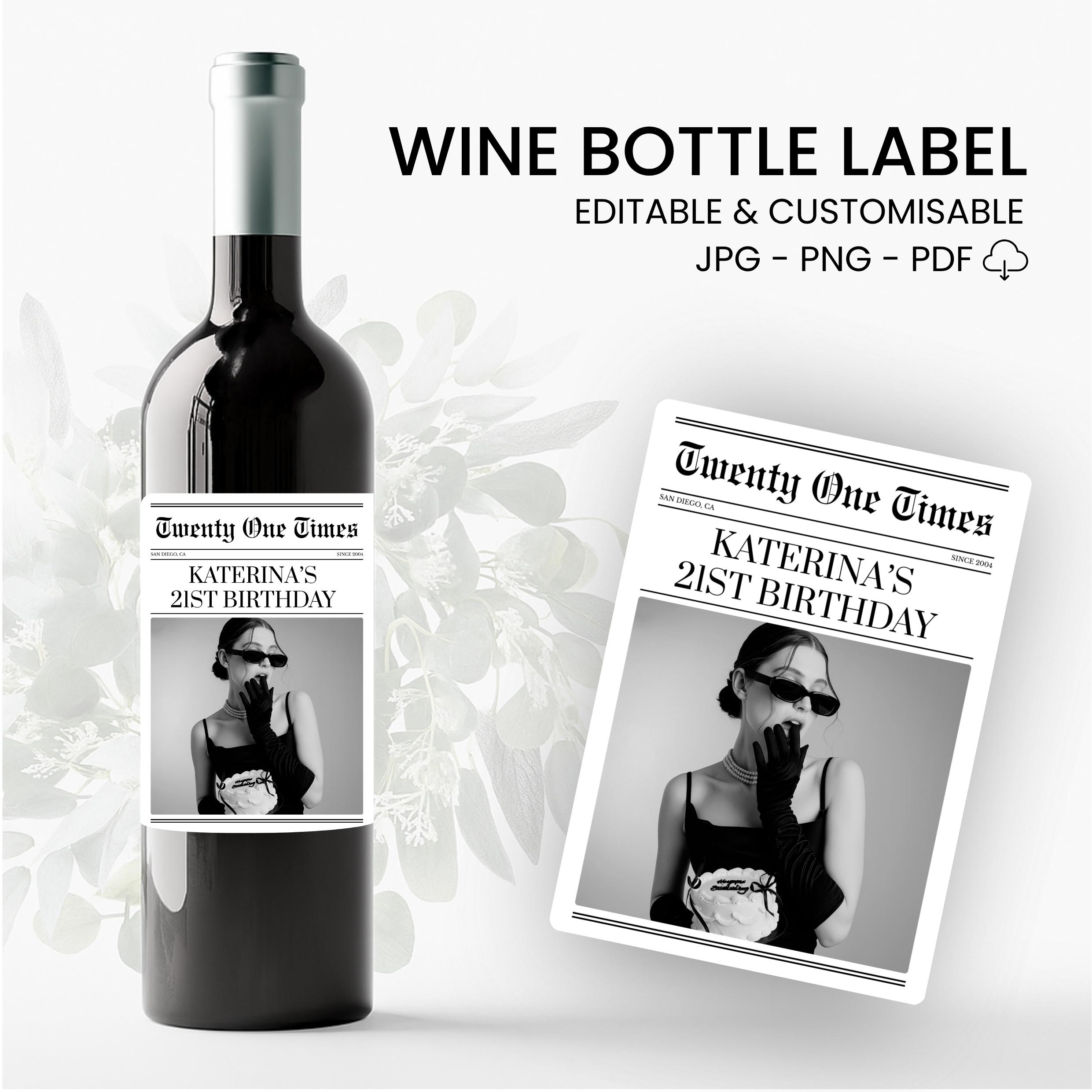 Acqua Toccata Da Gesù Frase Divertente Con Vino Adesivi Murali - Foto 2