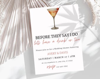 Elegant Engagement Digital Invite/ Instant Download / Canva Editable Card Template / Digital Invitation / Canva Editable / Engagement Invite