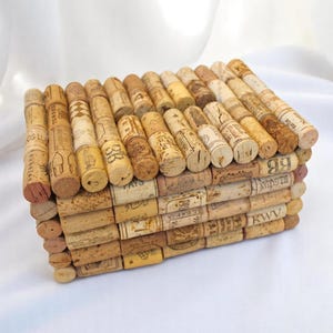Geschenkbox aus Weinkorken