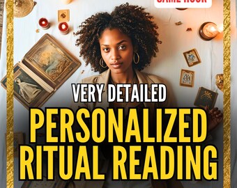 Personalisierte Ritual Lesung mit Benutzerdefinierten Ritualen , Spiritueller Führung, Intuitiver Seelenweg Einsichten, Energieheilung und Manifestation