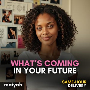 What’s Coming in Your Future? Same Hour Reading, 98% Accurate, Tarot Card, Past, Present, Future, Psychic Predictions, Accurate Reading