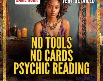 Intuitive Psychic Reading with No Tools Direct Connection, Accurate Spiritual Guidance and Honest Personalized Energy Insights